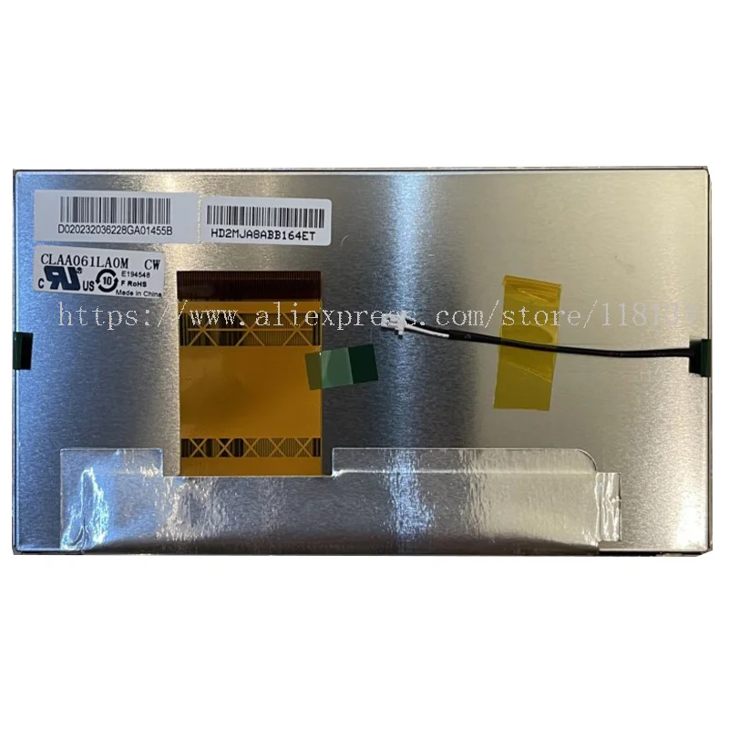 

CLAA061LA0M CW новый оригинальный 6,1 дюймовый ЖК-дисплей CLAA061LAOM CW