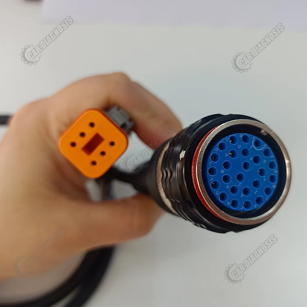 

for volvo Penta 88860301 6 pin cable VODIA5 Penta marine engine 6 Pin & famale marine generator Truck diagnostic cable