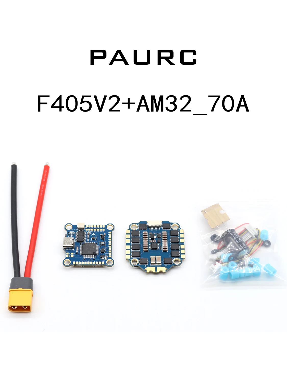 ตัวเลือกสินค้า ชุดควบคุมโดรนแข่ง FPV F405 V2 พร้อม ESC 70A