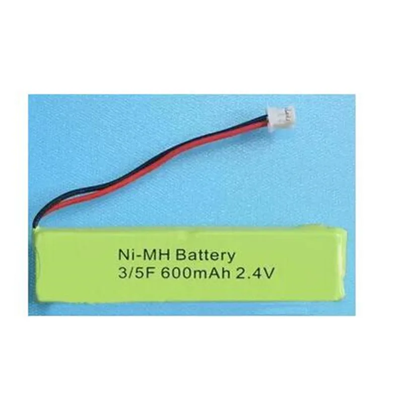 

2,4 V 3/5F 600Mah Ni-MH перезаряжаемая батарея для беспроводного телефона