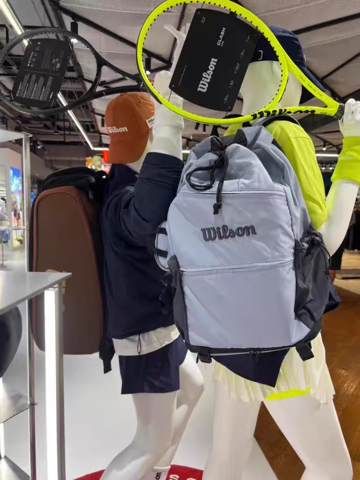 Wilson Tennis Backpack New Model 2pcs Independent Shoe Compartment Insulated Large Capacity sports leisure travel Backpack 4