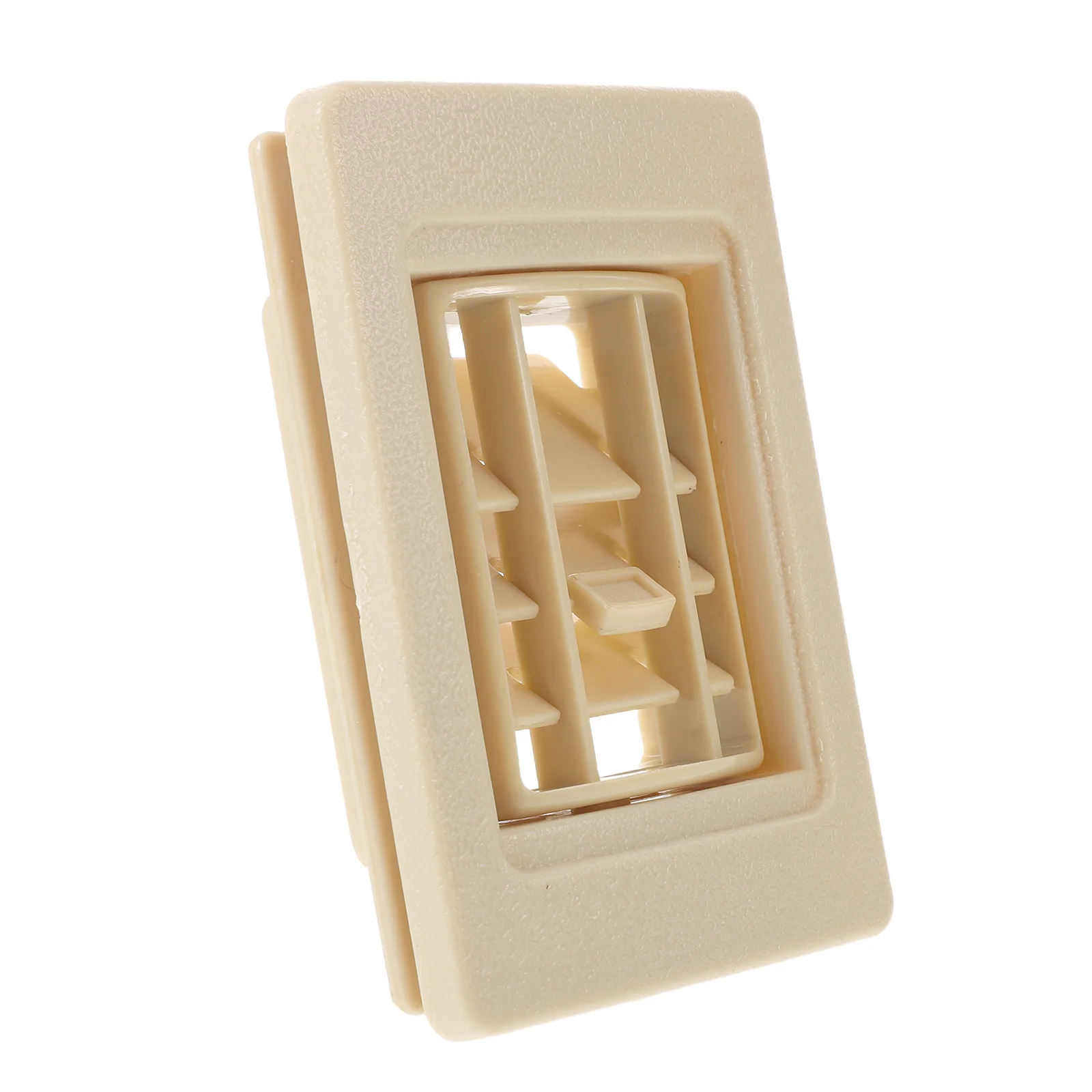 버스 통풍구 그릴 내구성 있는 ABS 자동차 에어컨 통풍구 커버 직사각형 대시보드 에어컨 통풍구 패널 - RV용 교체품