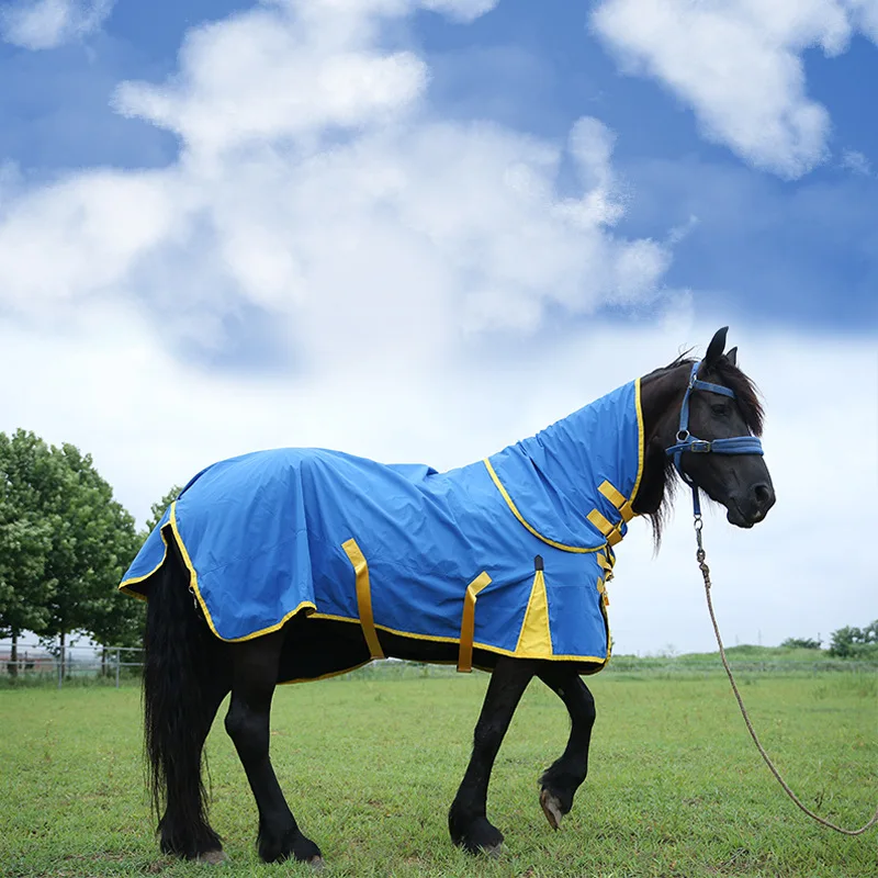 Horse Clothes Waterproof Breathable Horse Care Quilt Sheet Adjustable Nursing Scarf Winter Warm Equestrian Clothes