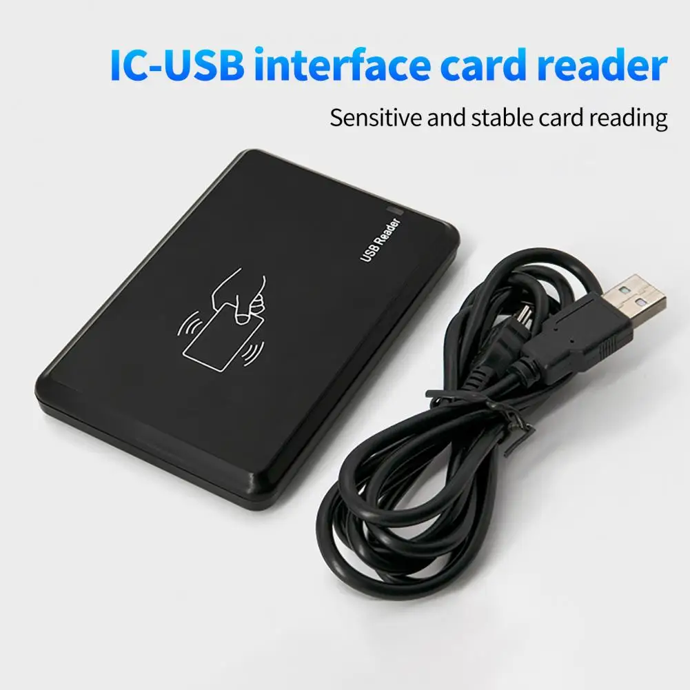 Compact IC Chip Card Reader  Driver-free Safe IC Card Reader  High Performance Smart IC Card Reader