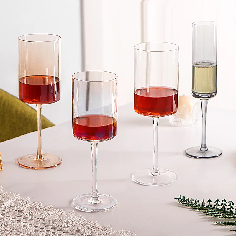 Edge Square Wine Glasses