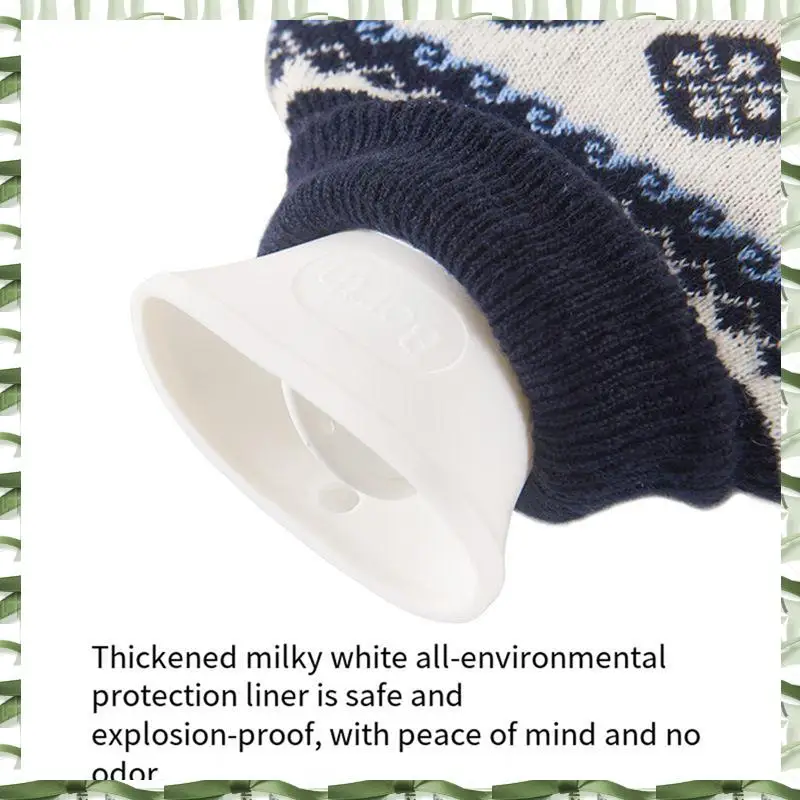 Professional Tool Hot Water Bottles Washable Removable Large Protective Hot Water Bottle Cover Coral Fleece Bag