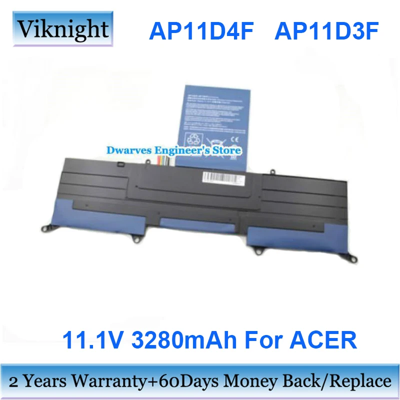 

11.1V AP11D4F AP11D3F Battery for ACER Aspire S3-951 C720 M2346 MS2345 S3 Ultrabook 13.3 S3-951-2464G34 Laptop Battery 3280mAh