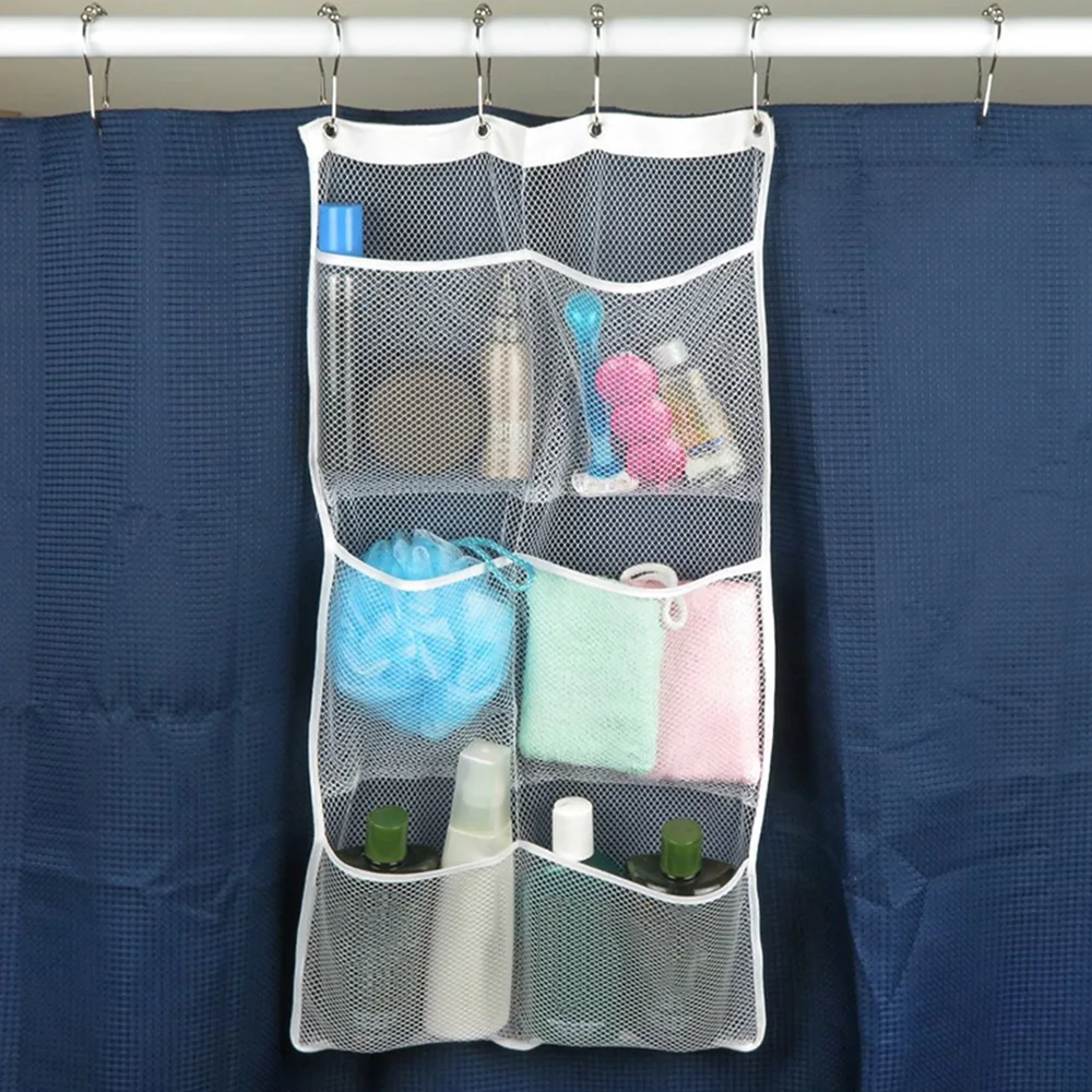 Bathtub Saddle Organizer-Neoprene Caddy Bath tub Organizer-4 Mesh Pockets