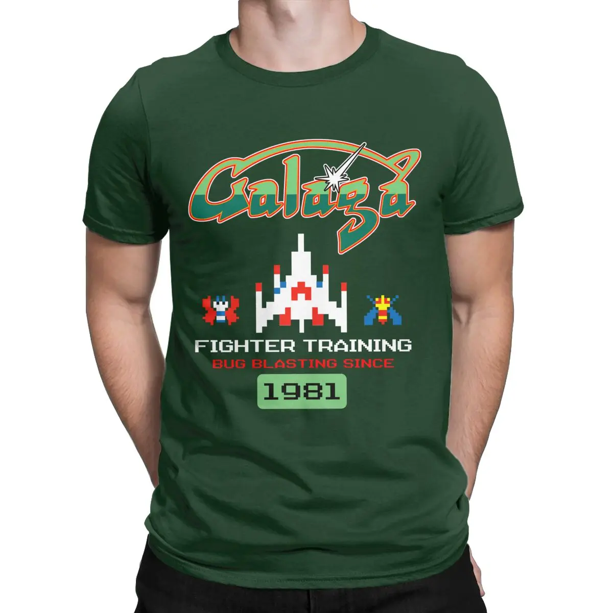 Retro 80s Arcade Alien Invasion Gamer T-Shirt