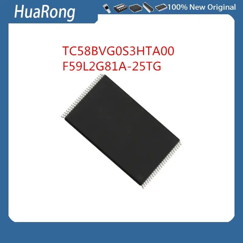 

5 шт./партия TC58BVG0S3HTA00 TC58BVG0S3HTAOO TC58BVGOS3HTA00 F59L2G81A-25TG TSOP48