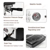 GZZT CM-808 9Bar Commercial Semi-automatic Coffee Machine ULKA Pump 3 Boilers PID Temperature Control Espresso Coffee Maker 220V 4
