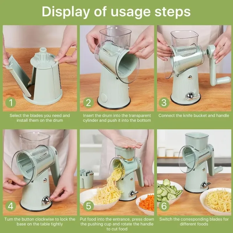 Mandoline Chopping Cutting Vegetable Grater vegetable slicer