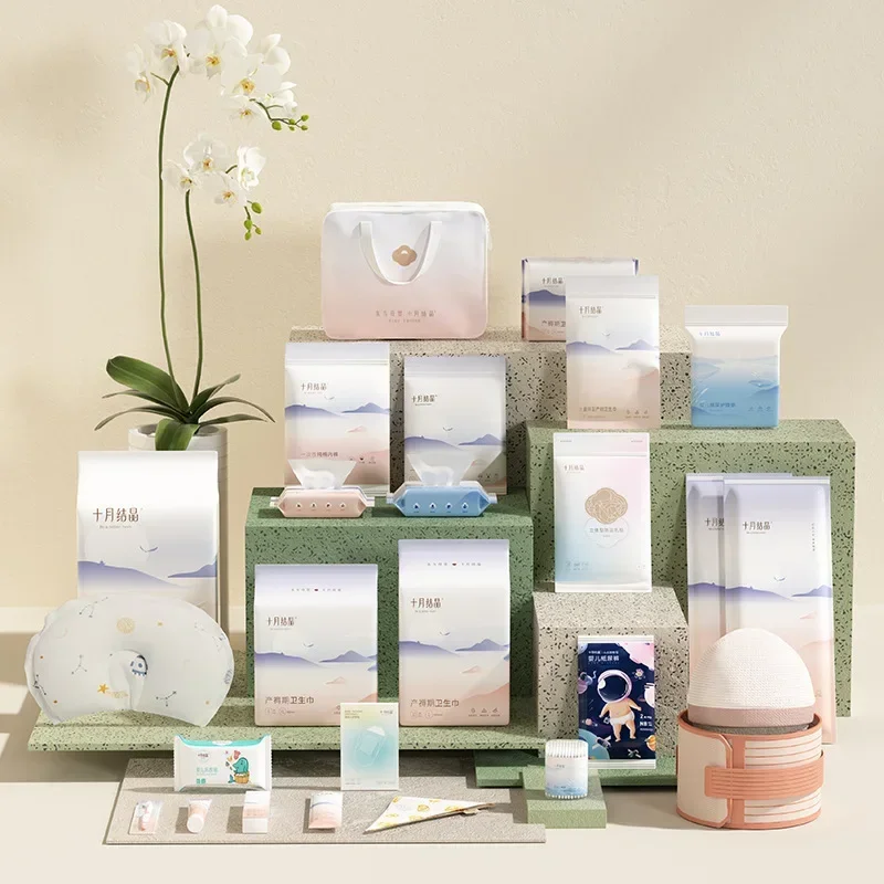 All Essentials in One Place Ultimate Maternity Bag Set Pregnant Women Gift Pregnancy Cushion Nappy Diaper for Mommy Baby Care