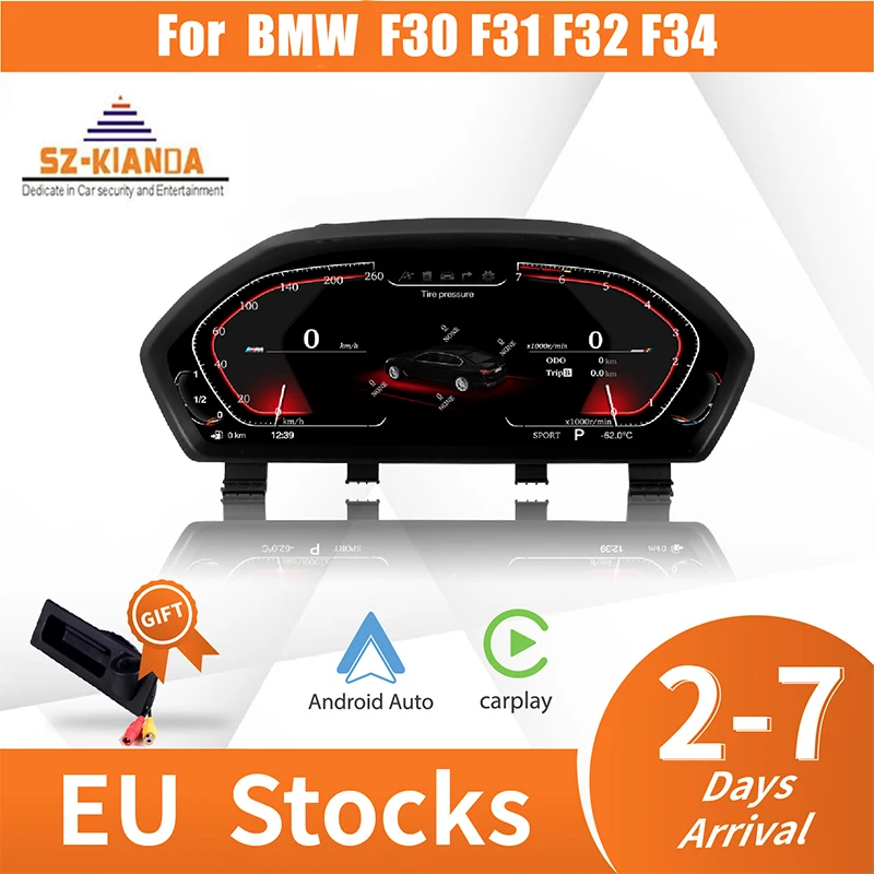 BMW 3 Series F30 F31 F32 F34 F35 F36 F80 F82 Digital Cluster LCD