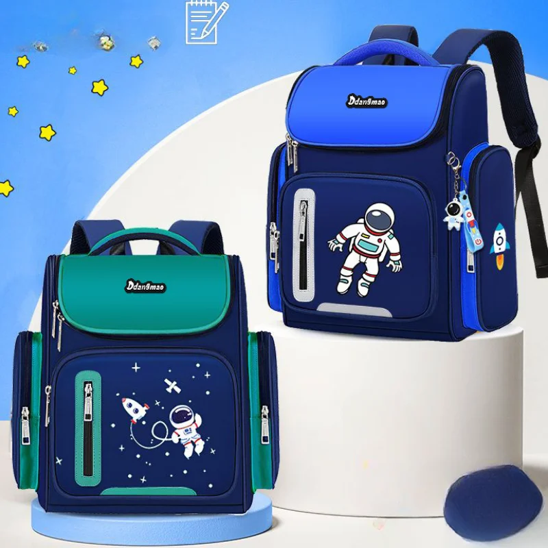 Kids Backpack Children School Bags for Boys Girl Astronaut School Backpack Waterproof Primary Student Book Bag Mochila Infantil 1