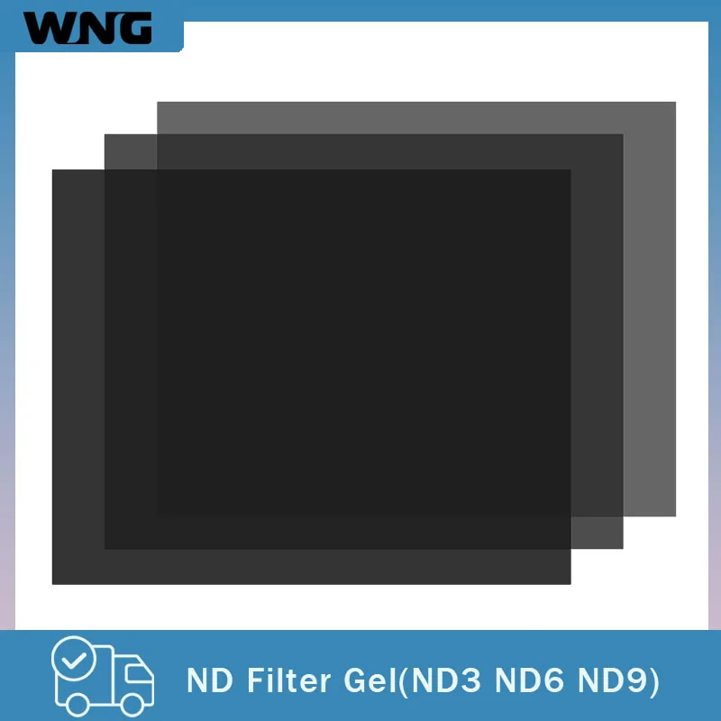 LightingNeutralDensityGelsFilterSheet50x40cmND3ND6ND9for