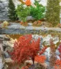 Original model Leaf grass powder static grass DIY construction sand table micro landscape scene model materials for enthusiasts 4