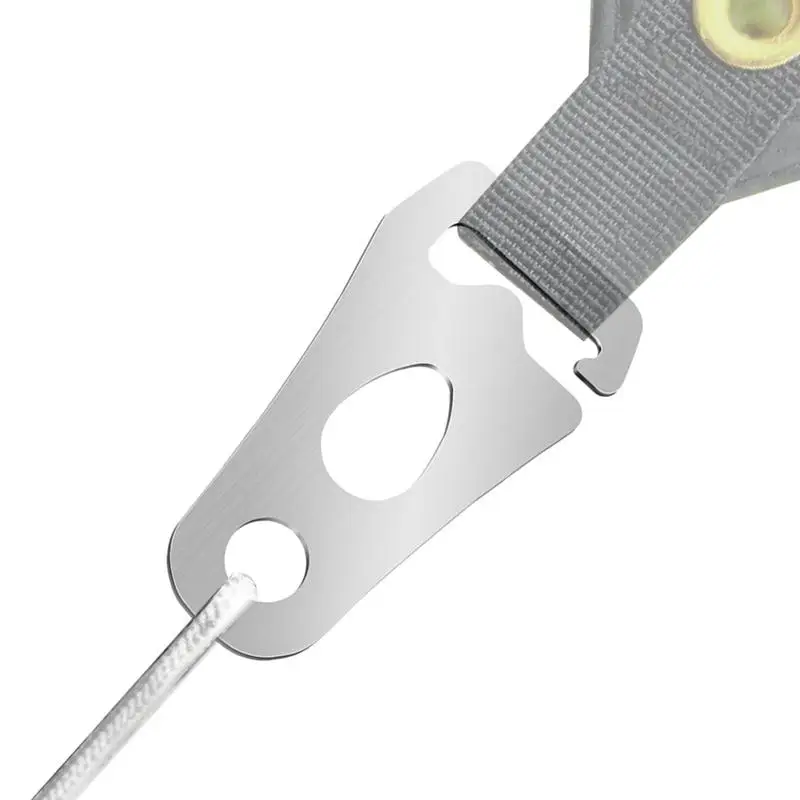 Buckle camping tent accessories camping tent fasteners Canopy Buckle Wind Rope Hook guyline Cord Adjuster Canopy Fixing
