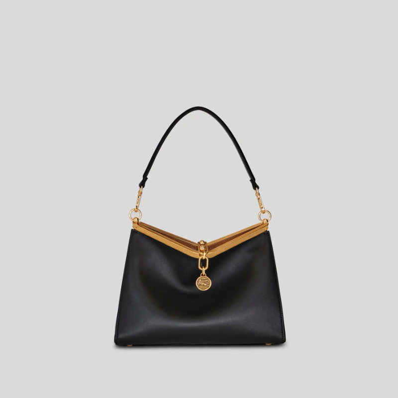 

Luxury Designer Handbag Woman High Quality Metal Pegaso Medallion Vela Shoulder Bag Elegant Fashion Trend Exquisite Cross Bag