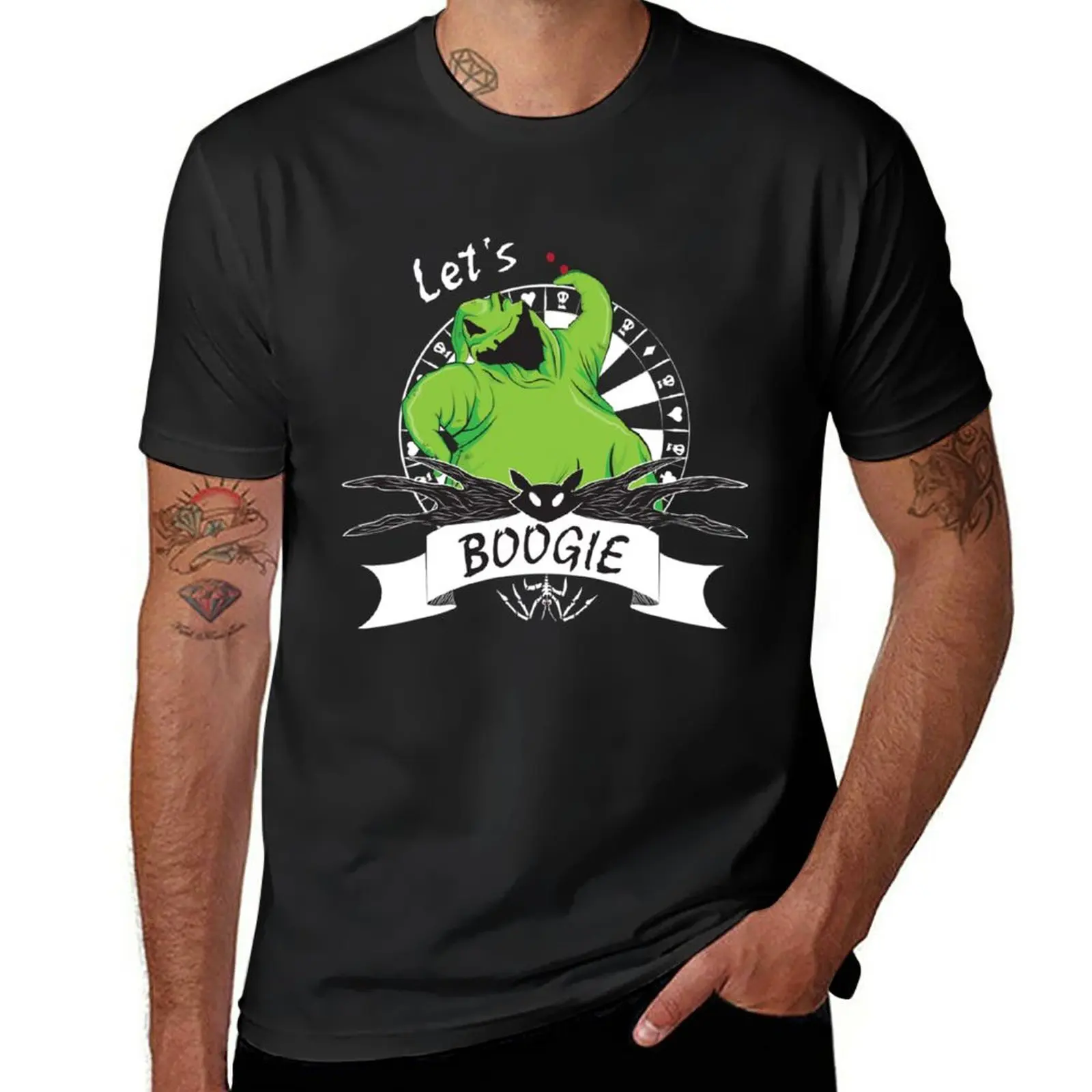 

New Oogie Boogie - Let's Boogie T-Shirt oversized t shirt Anime t-shirt Men's t-shirts