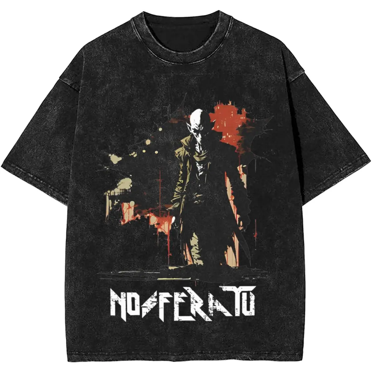 

Футболка Nosferatu «Вампир носеату» с принтом, 100% хлопок