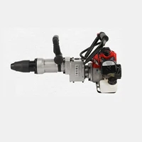 Multifunctional Gasoline Engine 32.6 CC 2-Stroke Pile Driver Machine  T-Bar Digging Trees And Drilling Soil Farm Gardening Tools 1