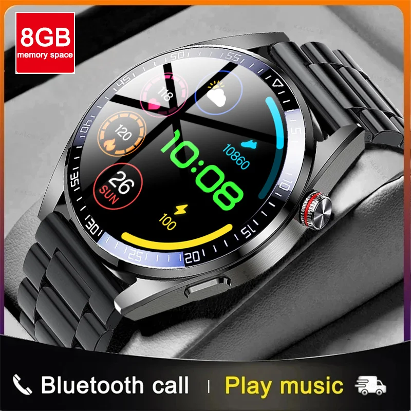 2022 New 454*454 Screen Smart Watch Men Always Display The Time