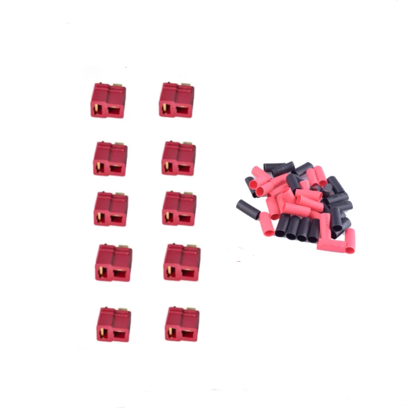 Assortiment de connecteurs batterie RC XT60 mâle femelle dans un emballage, pour drones et voitures.