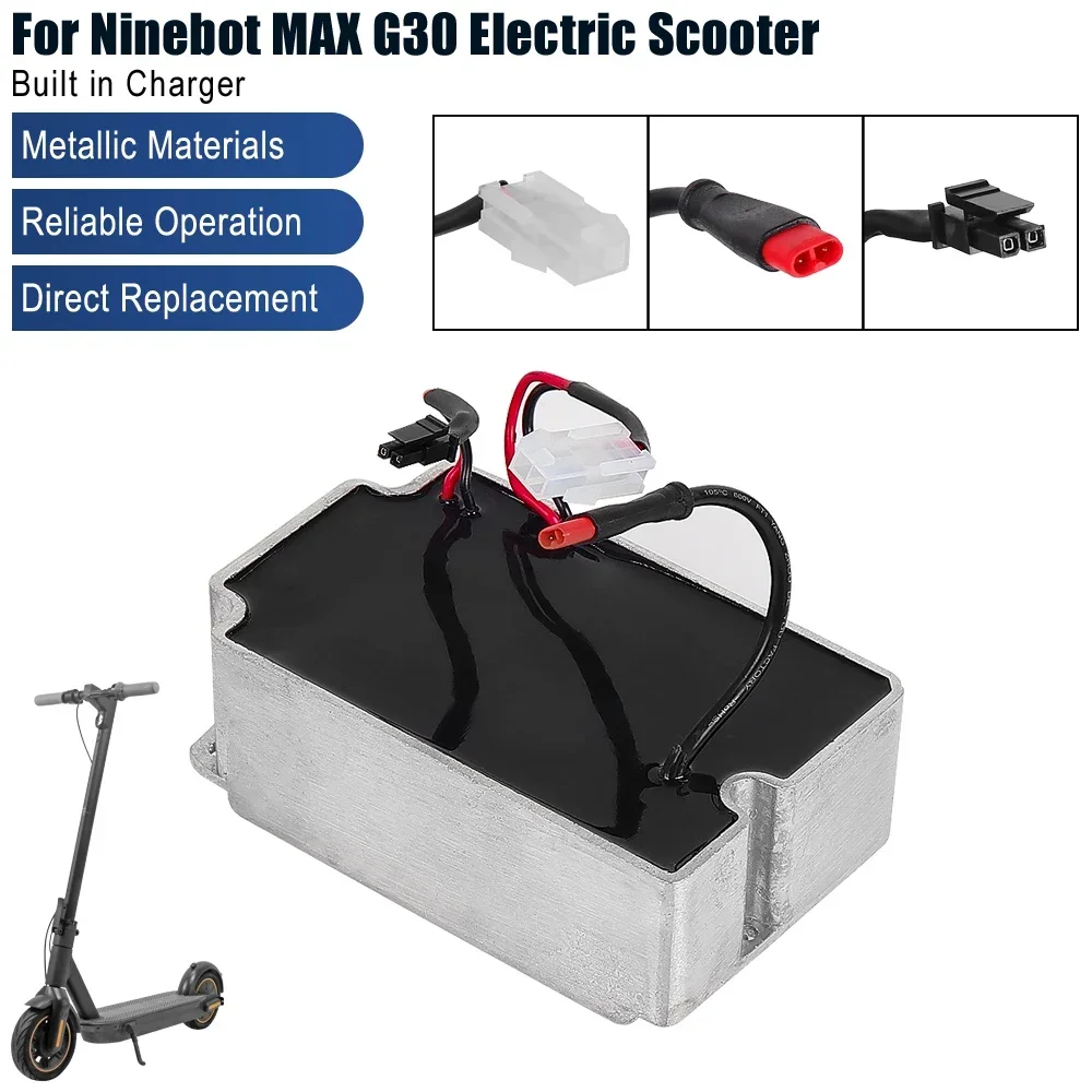 Eingebautes Ladegerät für Segway Ninebot Max G30 KickScooter-Netzteil, Elektroroller-Baugruppe, Ersatzzubehör ersetzen – Detail 1