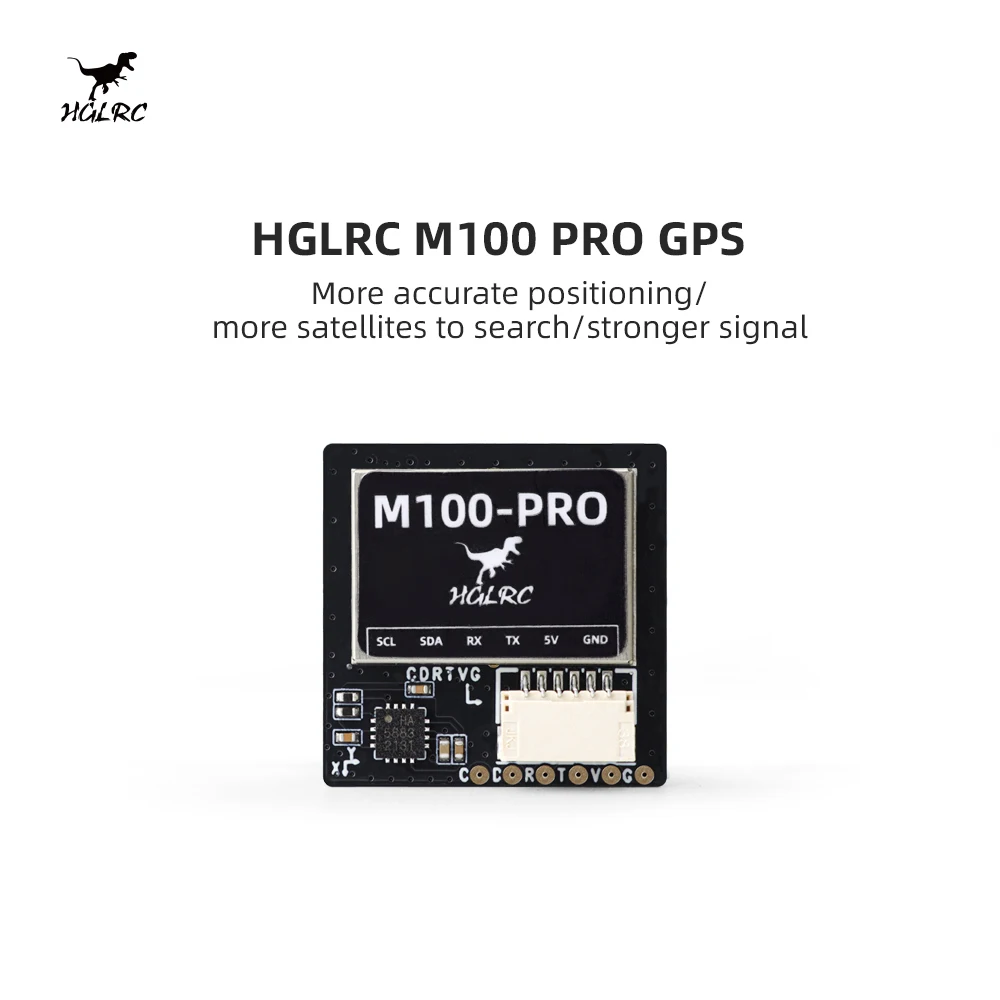 HGLRC M100 PRO GPS-чип B101 Протокольный чип 10-го поколения QMC5883L Компас для FPV Racing Freestyle Drones