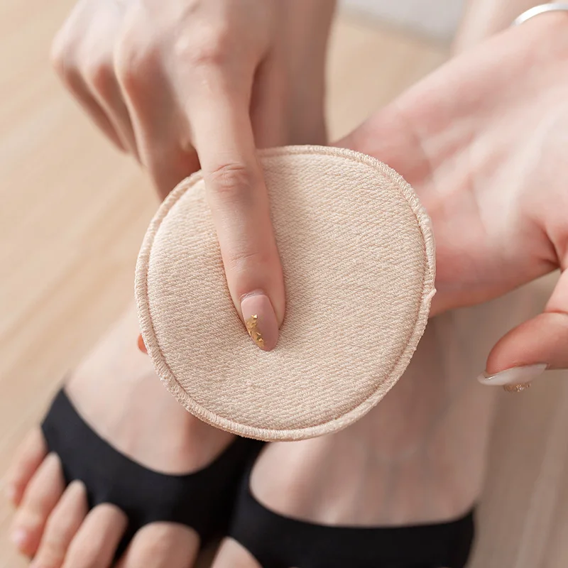 

2Pcs Five Toes Forefoot Pads for Women High Heels Half Insoles Calluses Corns Foot Pain Care Absorbs Shock Socks Toe Pad Inserts