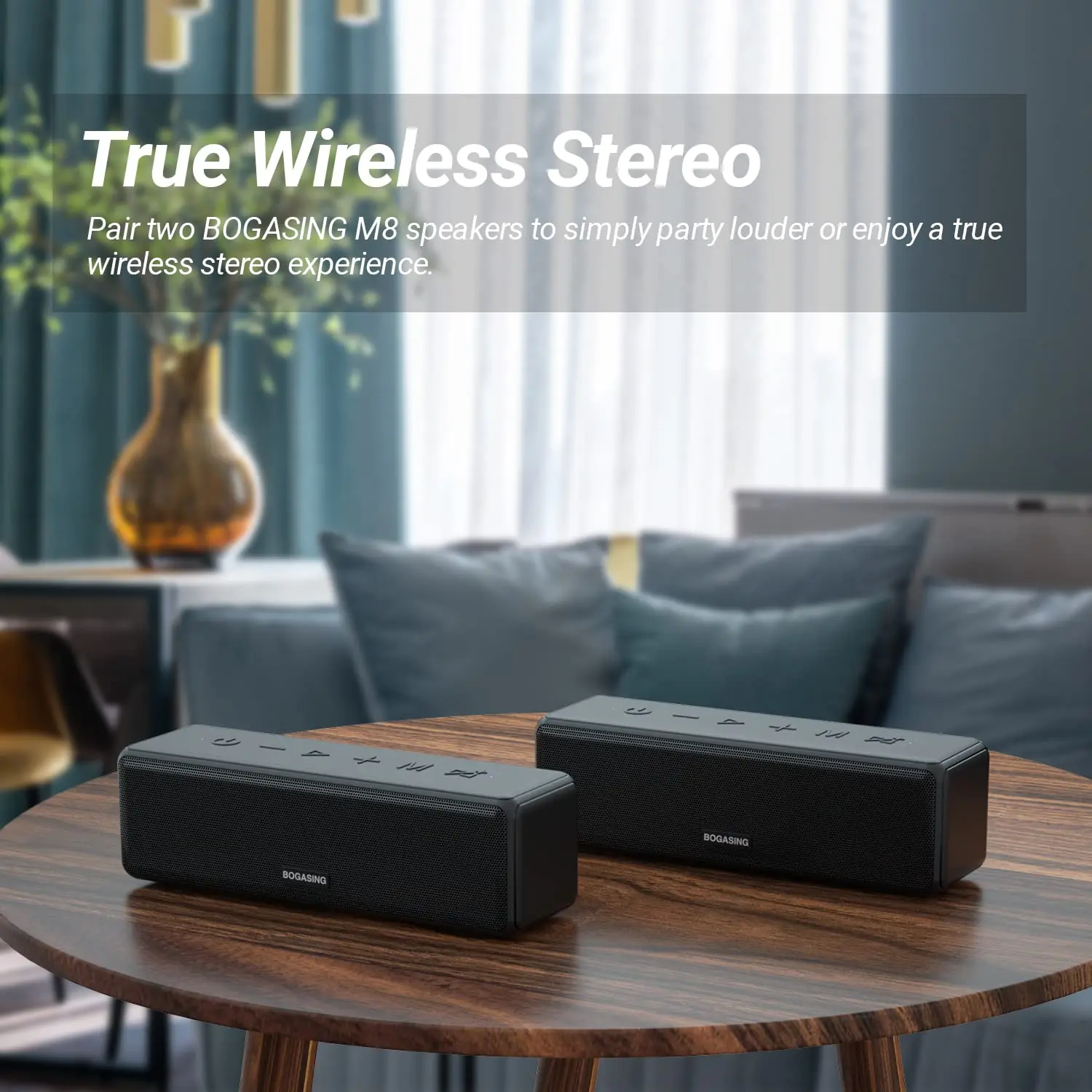 Bogasing M8スピーカーbluetoothスピーカーポータブルスピーカー