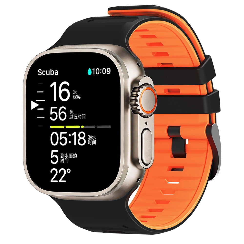 Breathable Silicone Bracelet Wrist Strap