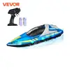 VEVOR HJ819 RC Boat 2.4GHz 12 km/h High-Speed Remote Control Racing Ship Water Speed Boat Children Model Toy for Kids Adults 1