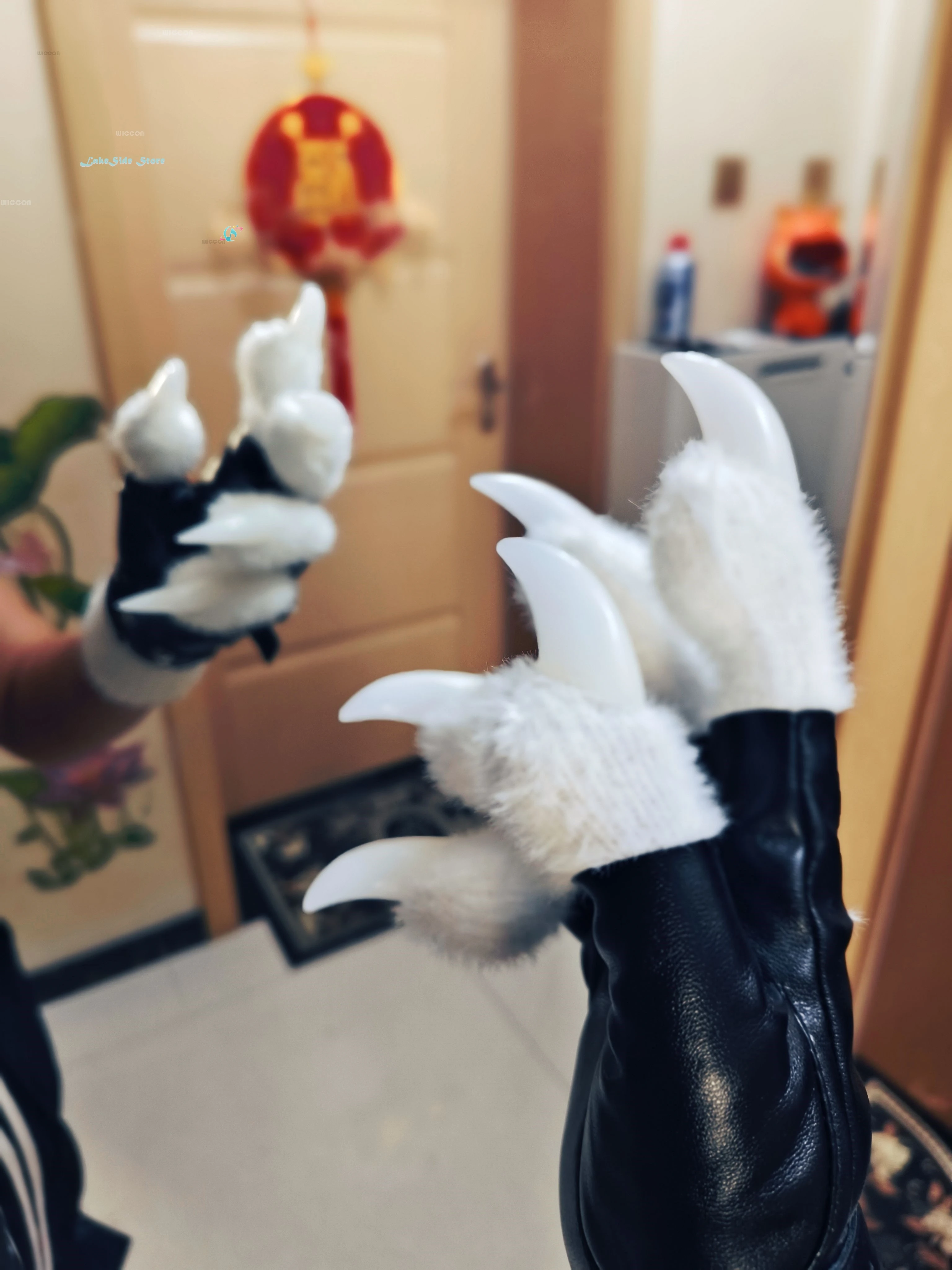 Fursuit Paws Kigurumi Furry Cosplay Gloves Decors Animal Cosplay Glove Handwear Wearable Kig Party Original Roleplay Accessories 13