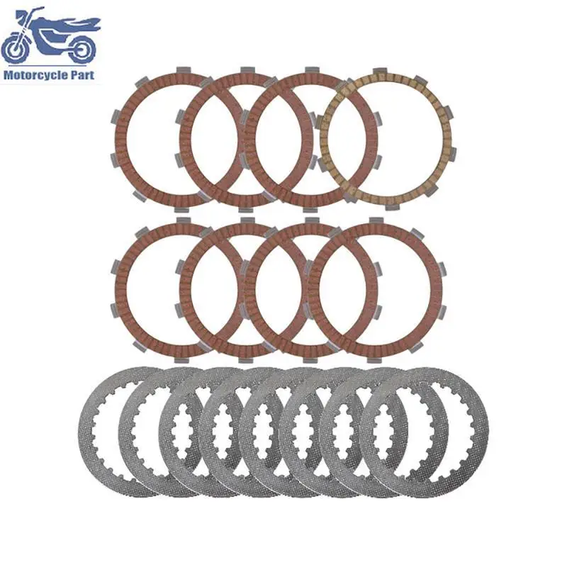 Steel and Friction Paper Clutch Plate Set For 390 Duke 2013 For Suzuki