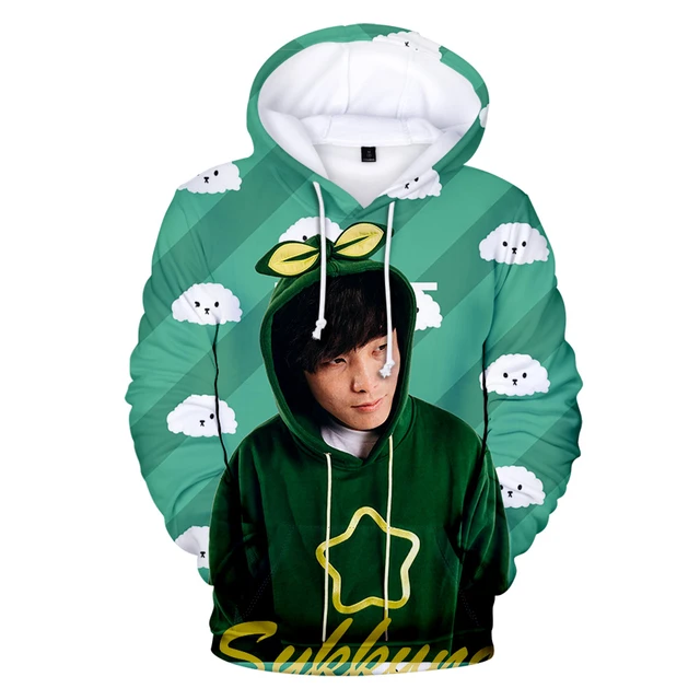 Sykkuno Merch 3D hoodie Harajuku clothing for men and women sweatshirt  spring and autumn models - AliExpress