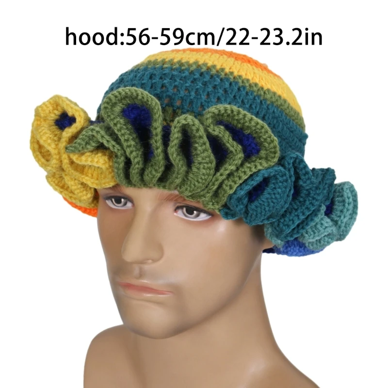 【mahagrid】24FW★ SWELL HANDMADE KNIT BUCKET HAT SWELL HANDMADE KNIT BUCKET HAT - mahagrid | 60% - Asian