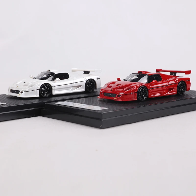 WHITE: NA 1:64 F50 Sports Car Simulation Resin Car ModelLimited Edition 