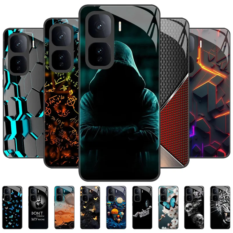 Enhanced Tempered Glass Protective Phone Case and Back Cover