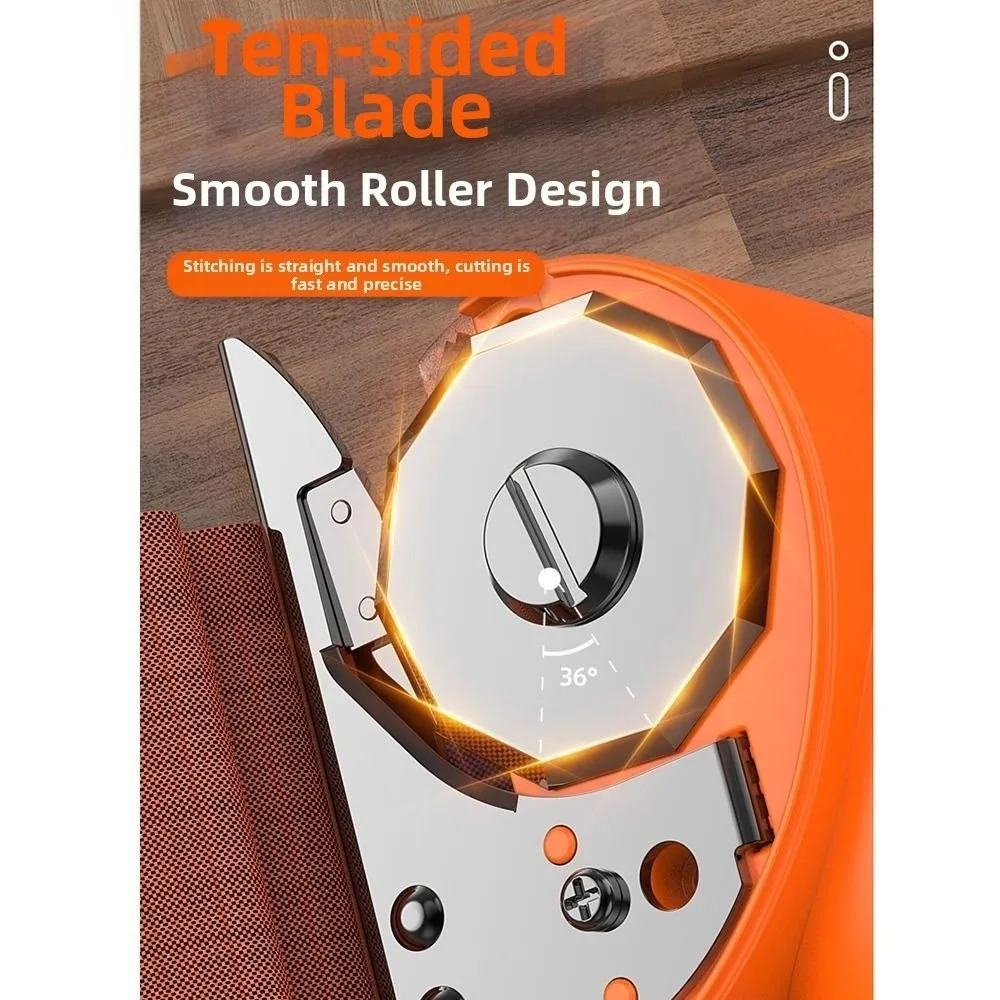 Safety Lock Electric Shears Accurate Cutting Fast Cutting Cardboard Cutter Comfortable Grip Quiet Operation Leather Cutting Tool