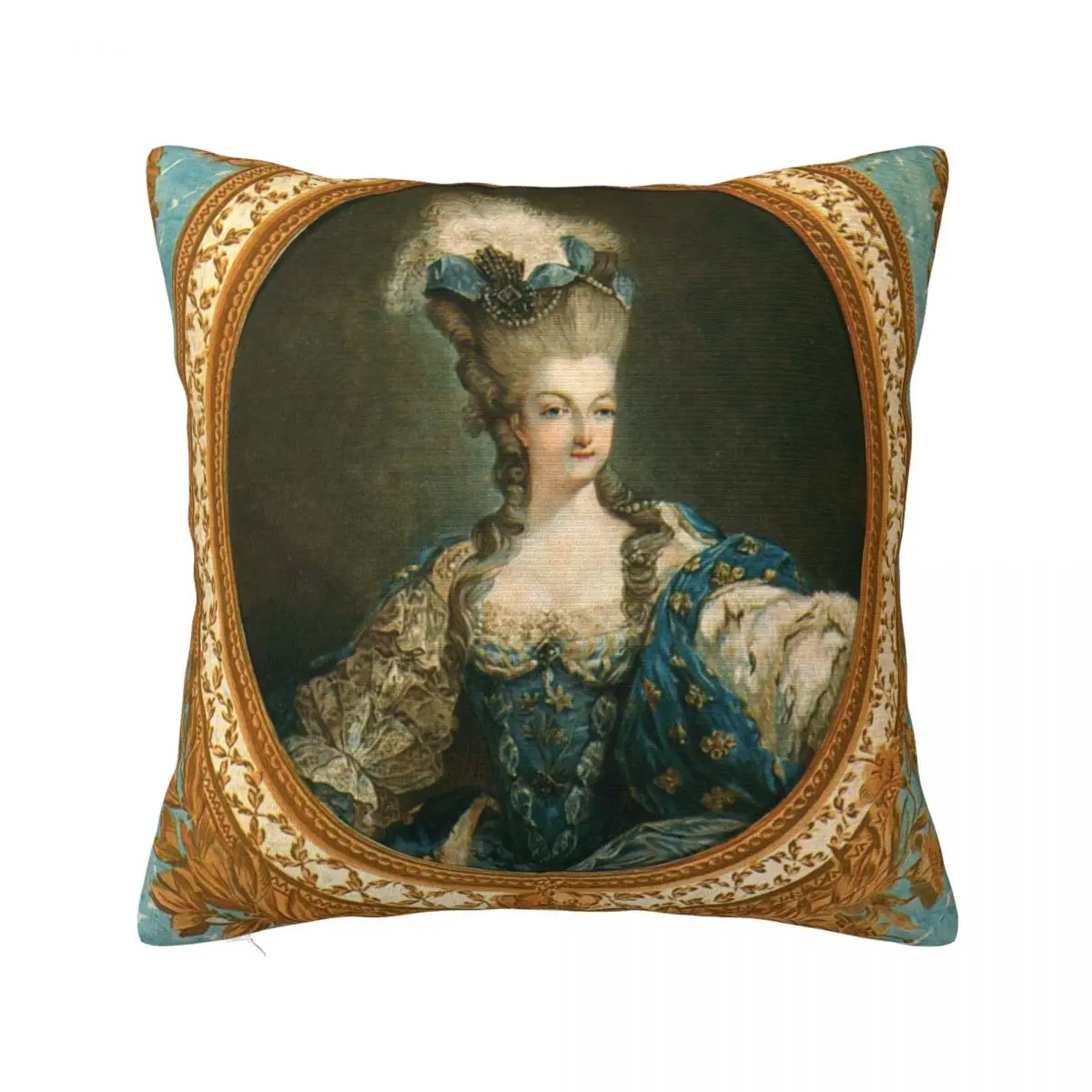 

Queen Marie Antoinette Throw Pillow Pillow Case Christmas christmas pillowcases