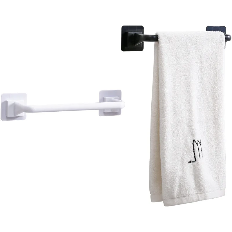 1PCS free punching bathroom hook towel bar household suction cup wall hanging slippers kitchen storage rack WF9071045