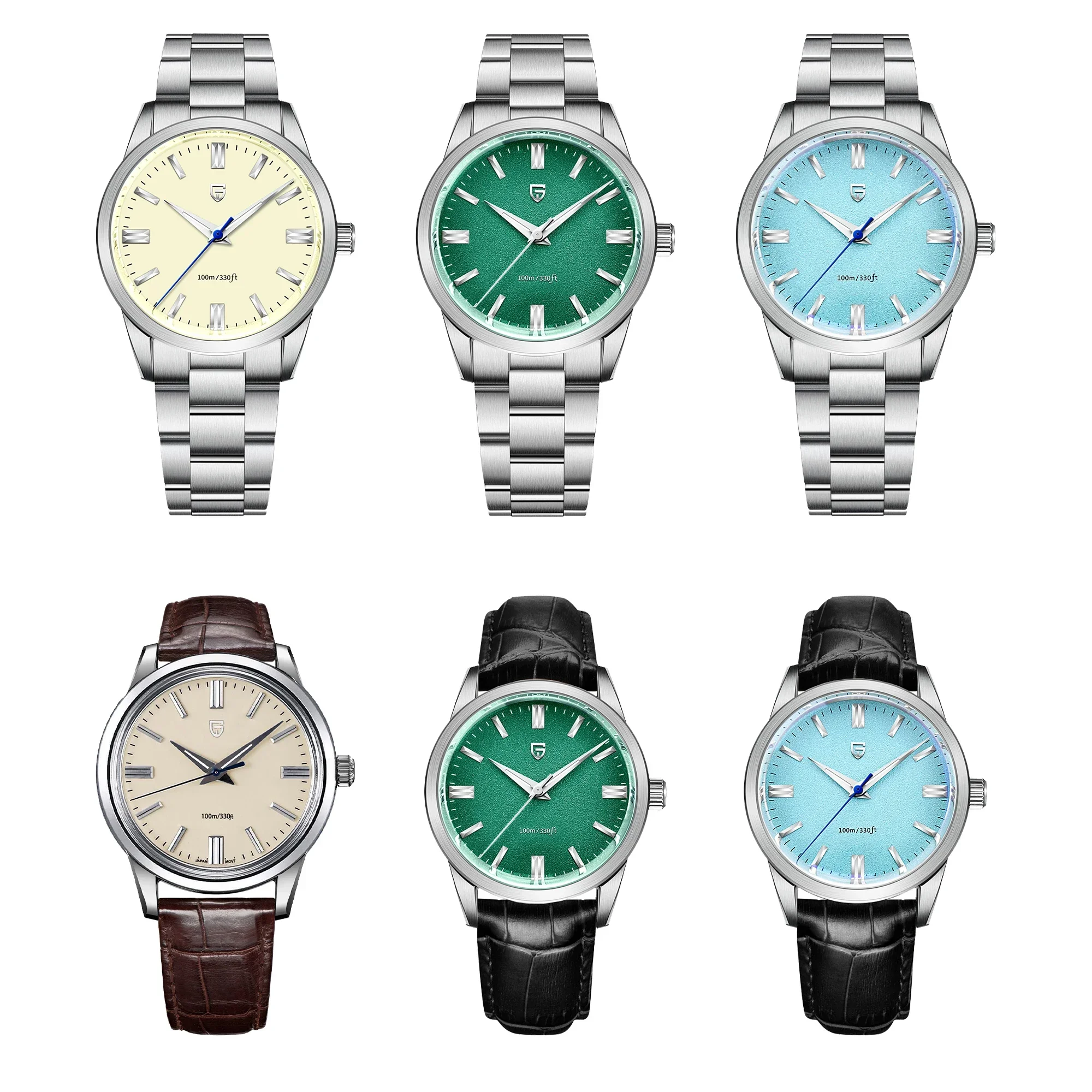 2025 Pagani Design 38mm Men's Classic Fashion Quartz Watches Pd1731 Vh31 Mov Stainless Steel Sport Waterproof Clock Reloj Hombre, Alina Gadgets