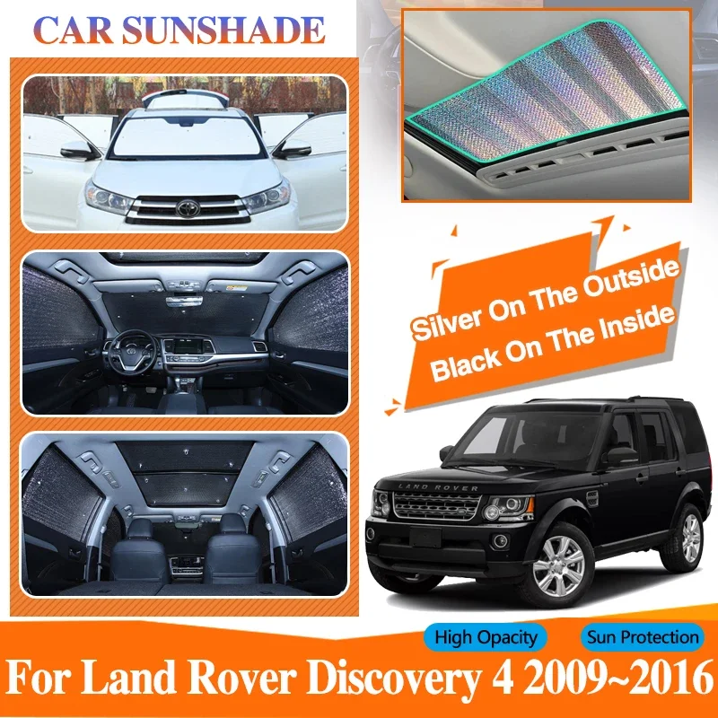 

Full Cover Sunshade For Land Rover Discovery 4 LR4 L319 2009~2016 Car Anti-UV Protection Windshield Window Visor Car Accessories
