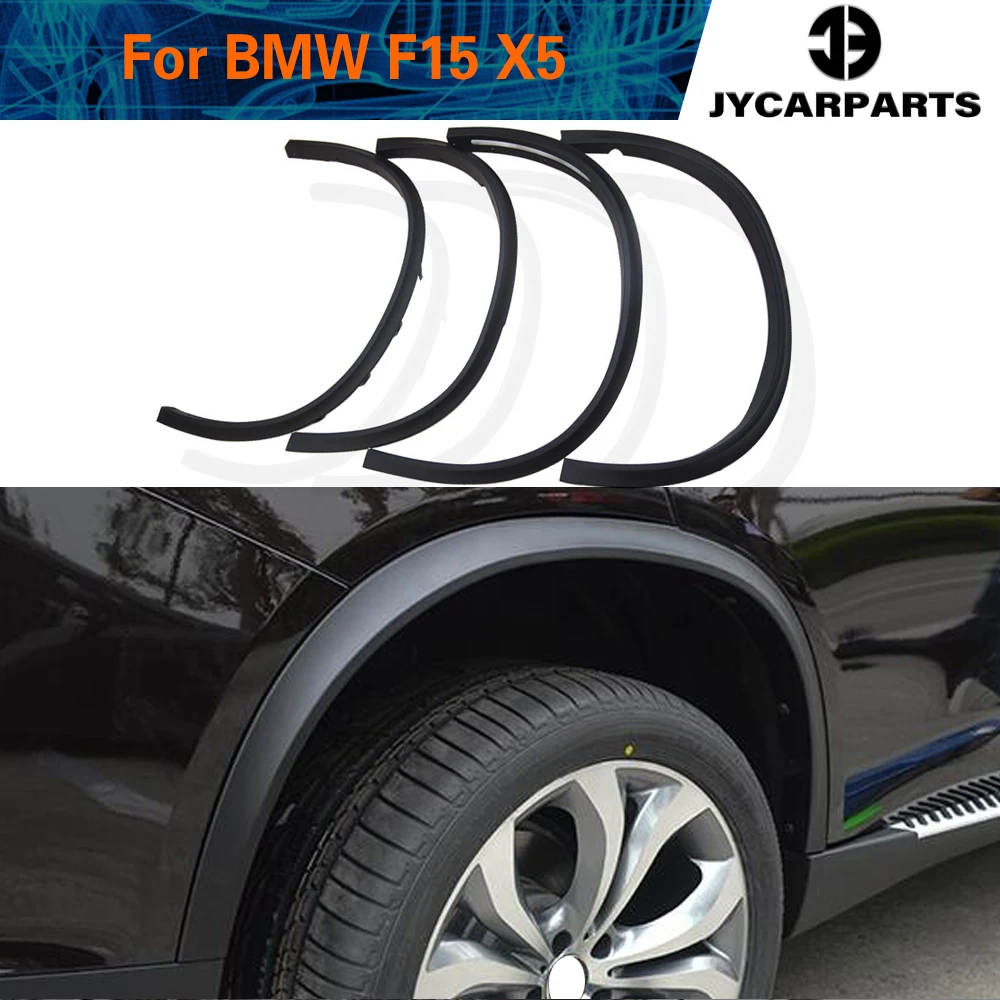Car Side Wheel Arch Fender Flares For BMW F15 X5 SUV 4 Door 2014 2015 2016 PP Car Side Wheel
