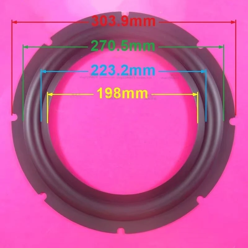 

GHXAMP для Spendor 12 дюймов 303 мм аксессуары для ремонта динамиков с резиновым краем 1 шт.