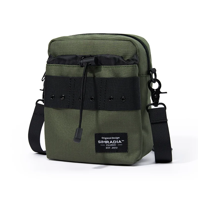 

Men's Crossbody Bag 7.9inch IPad Lightweight Waterproof Outdoor Sling Bags Oxford Fashion Zipper Phone For Women Men