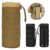 Tactical Mole Bag Reinforced Adjustable Compact Bottle Rack Portable Tactical Water Bottle Bag for Outdoor 2