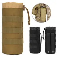Tactical Mole Bag Reinforced Adjustable Compact Bottle Rack Portable Tactical Water Bottle Bag for Outdoor 2